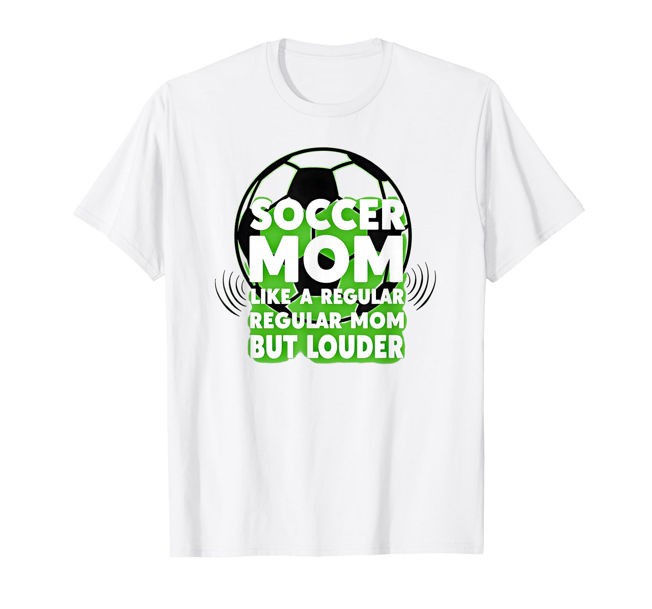 Soccer Mom Like Regular Mom But Sweatshirt - Unique Graphic Men Women