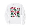 Soccer Mom Festive Holidays Sports Sweatshirt - Unique Graphic for Adults