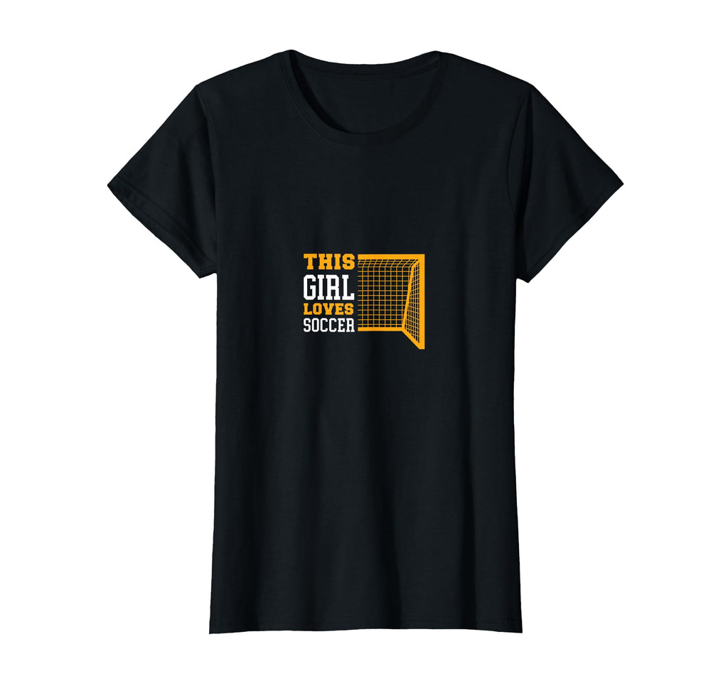 Loves Soccer Funny Sport T-Shirt - Minimalist Print for Adults