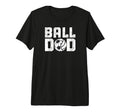 Mens Ball Dad Soccer Volleyball Dad T-Shirt - Minimalist Print Unisex