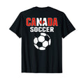 Proud Canada Soccer Lovers Jersey T-Shirt - Novelty Apparel for Adults