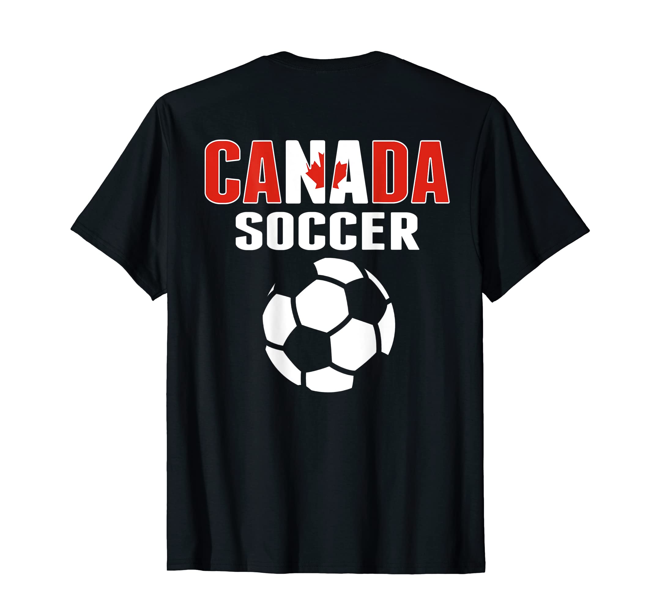 Proud Canada Soccer Lovers Jersey T-Shirt - Novelty Apparel for Adults