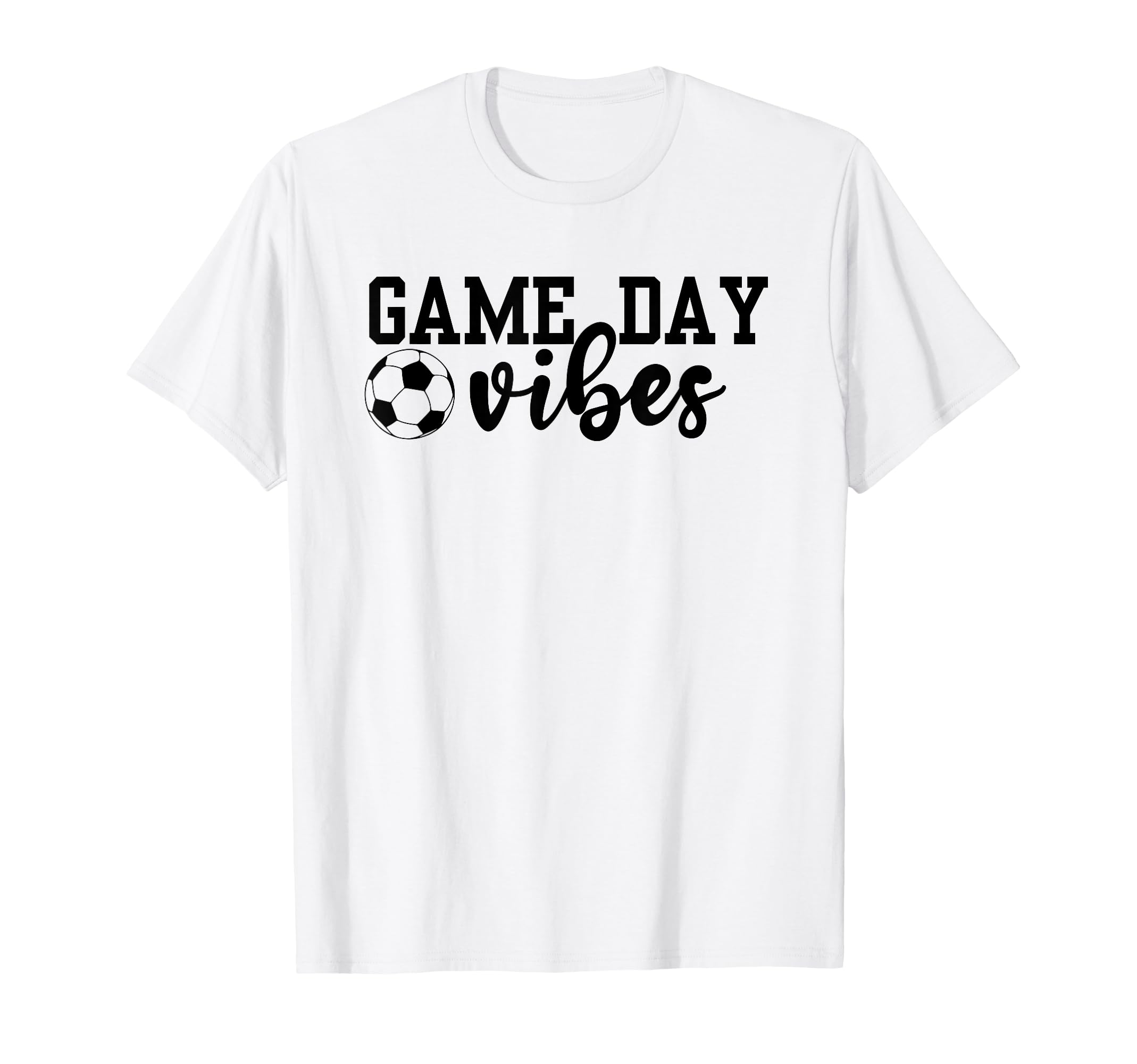 Game Day Vibes Soccer Coach Team T-Shirt - Streetwear Style for Adults