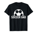 Funny Soccer Lover Dad Papa T-Shirt - Fun Novelty Design for Adults