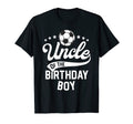 Uncle Birthday Soccer Themed Party T-Shirt - Aesthetic Graphic Men Women