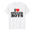 I Love Soccer T-Shirt - Fun Novelty Design for Adults
