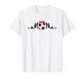 Football Mum Son Daughter Footballer T-Shirt - Custom Art Print Unisex