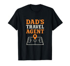 Dads Travel Agent Soccer Dad Novelty T-Shirt - Streetwear Style Unisex