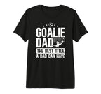Mens Soccer Goalie Dad Best Title T-Shirt - Aesthetic Graphic Men Women