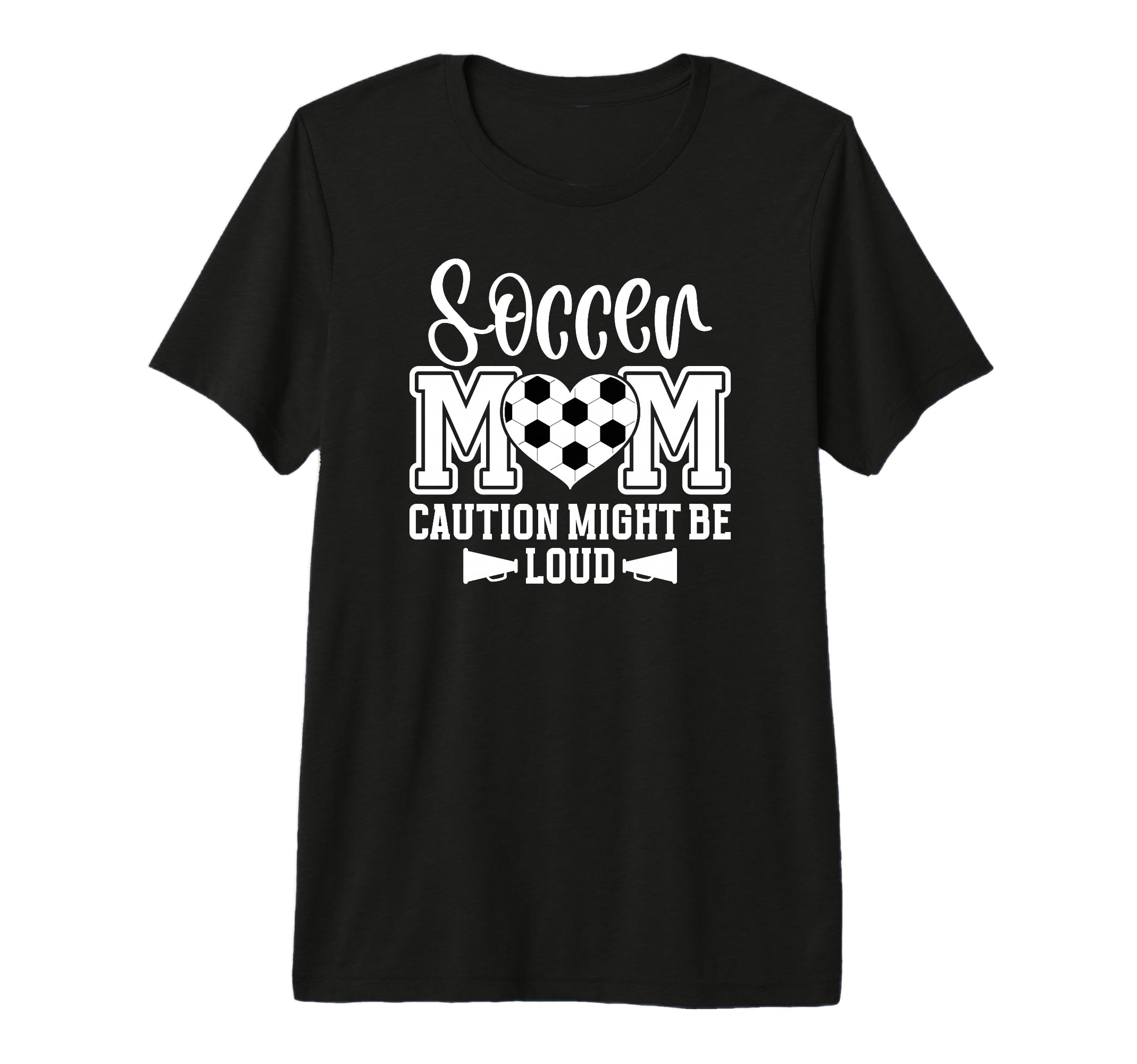Soccer Mom Funny Mom Soccer Player Mama T-Shirt - Graphic Print for Adults