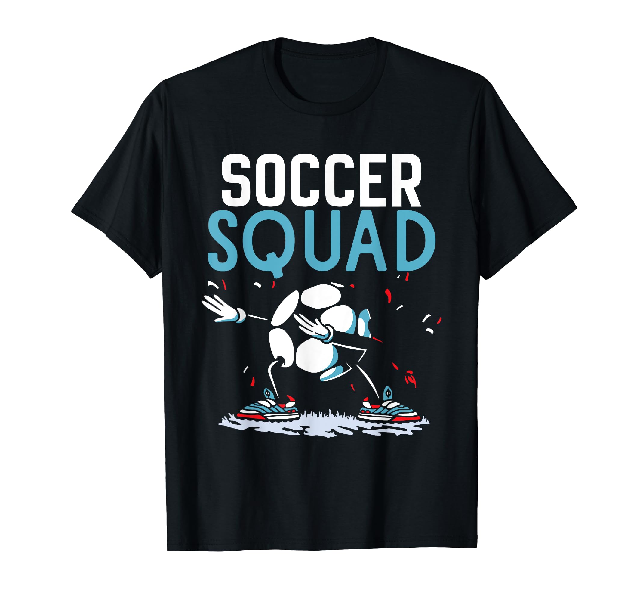 Soccer Squad Football Game Player Match T-Shirt - Trendy Graphic for Adults