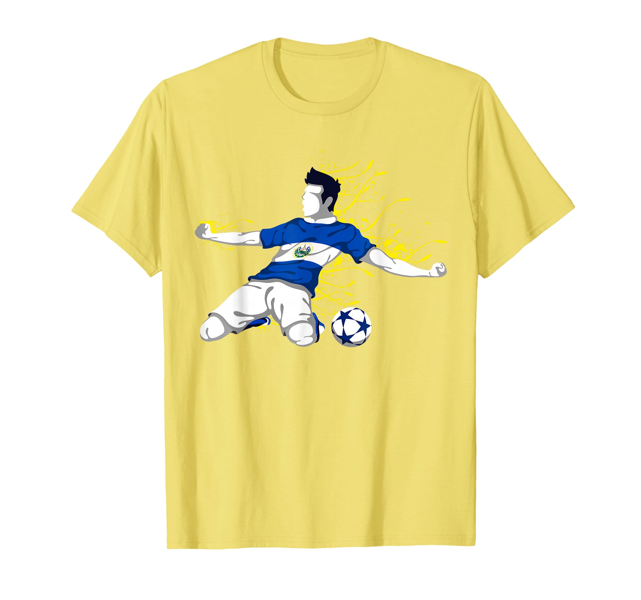 El Salvador Soccer Team T-Shirt - Casual Everyday Wear Men Women