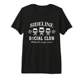 Sideline Social Club Soccer Mom Dad T-Shirt - Minimalist Print Men Women