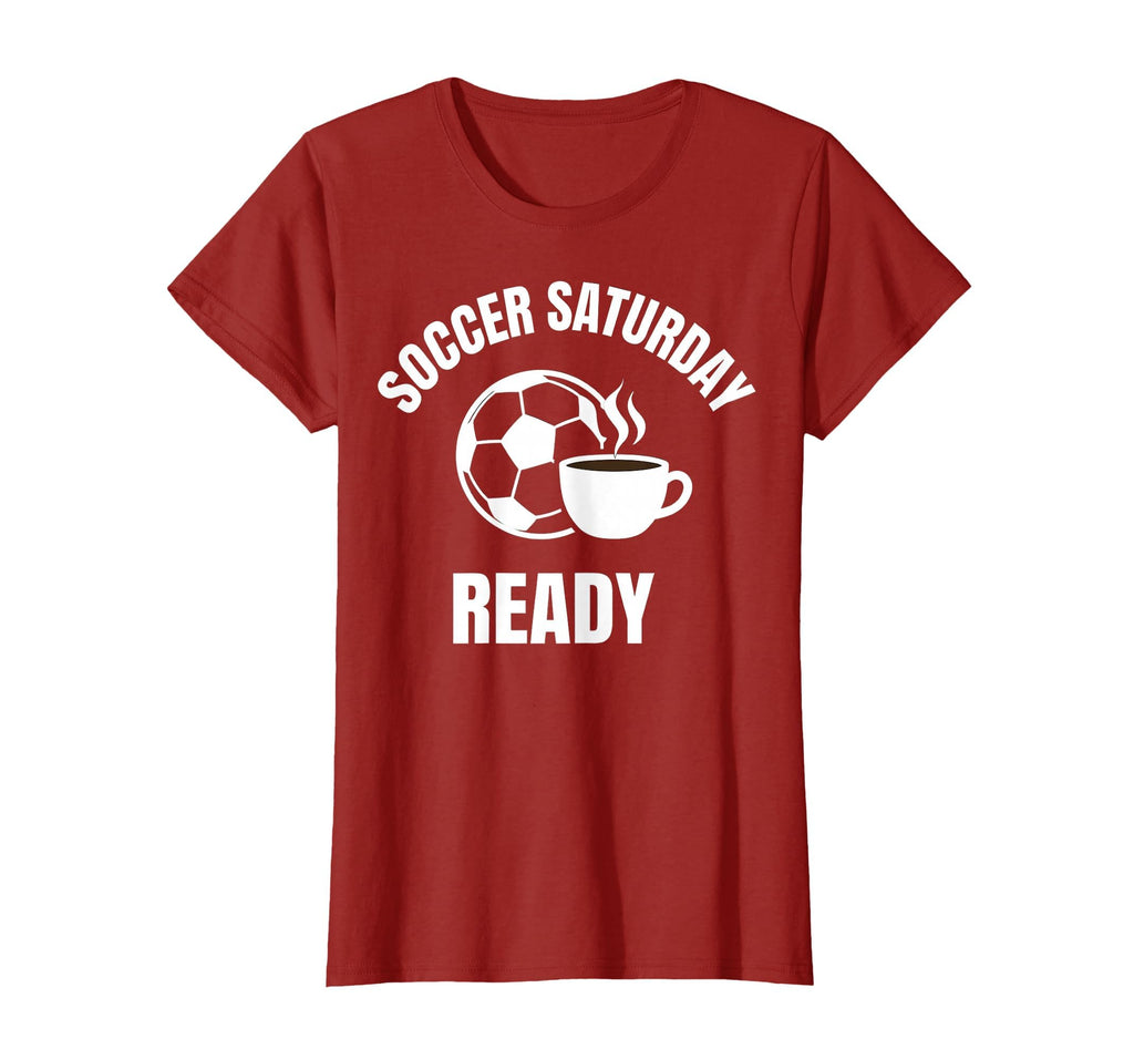 Soccer Saturday Ready Proud Soccer Mom T-Shirt - Aesthetic Graphic Unisex