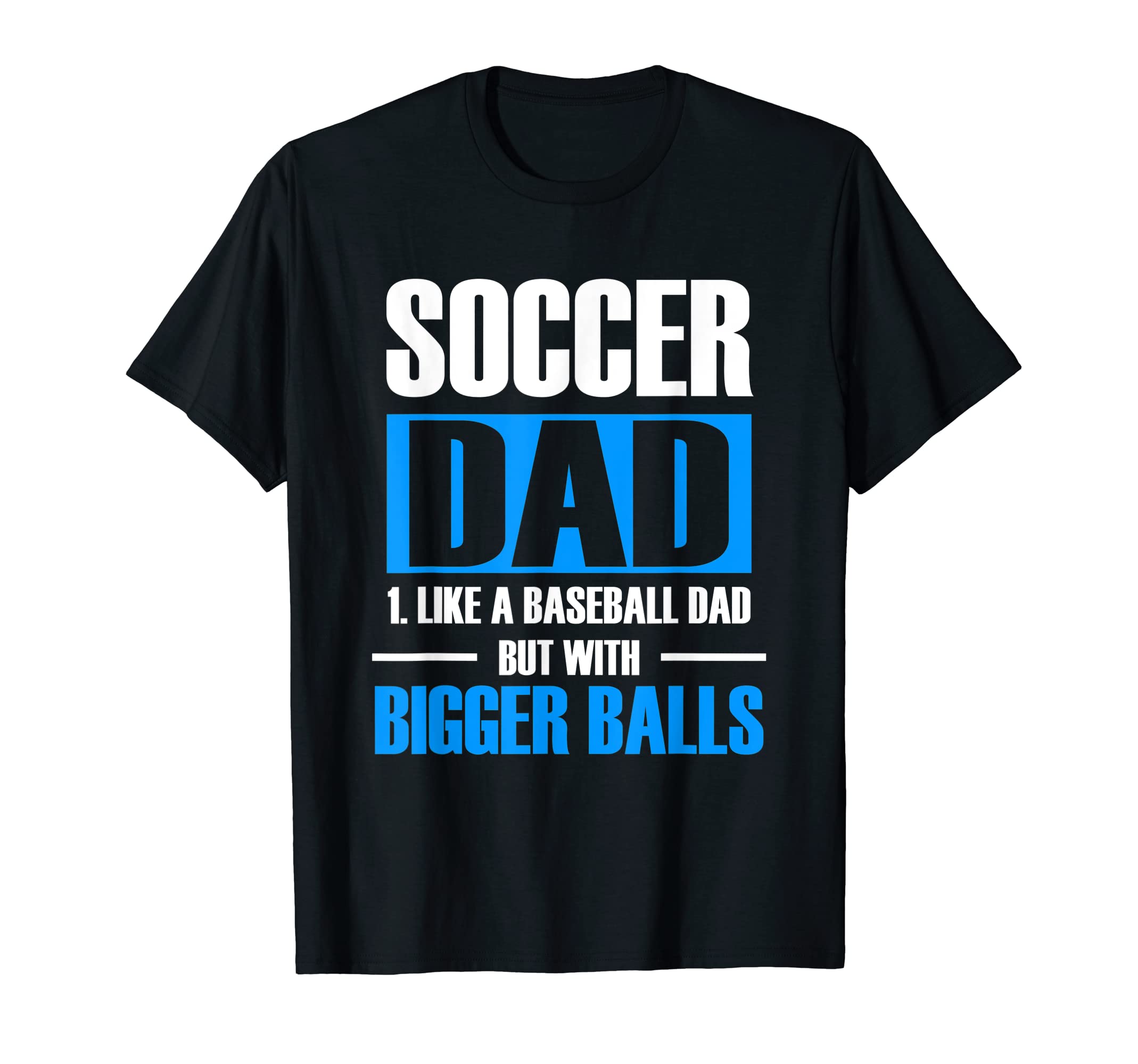 New First Time Dad To Be Balls Soccer T-Shirt - Aesthetic Graphic Unisex