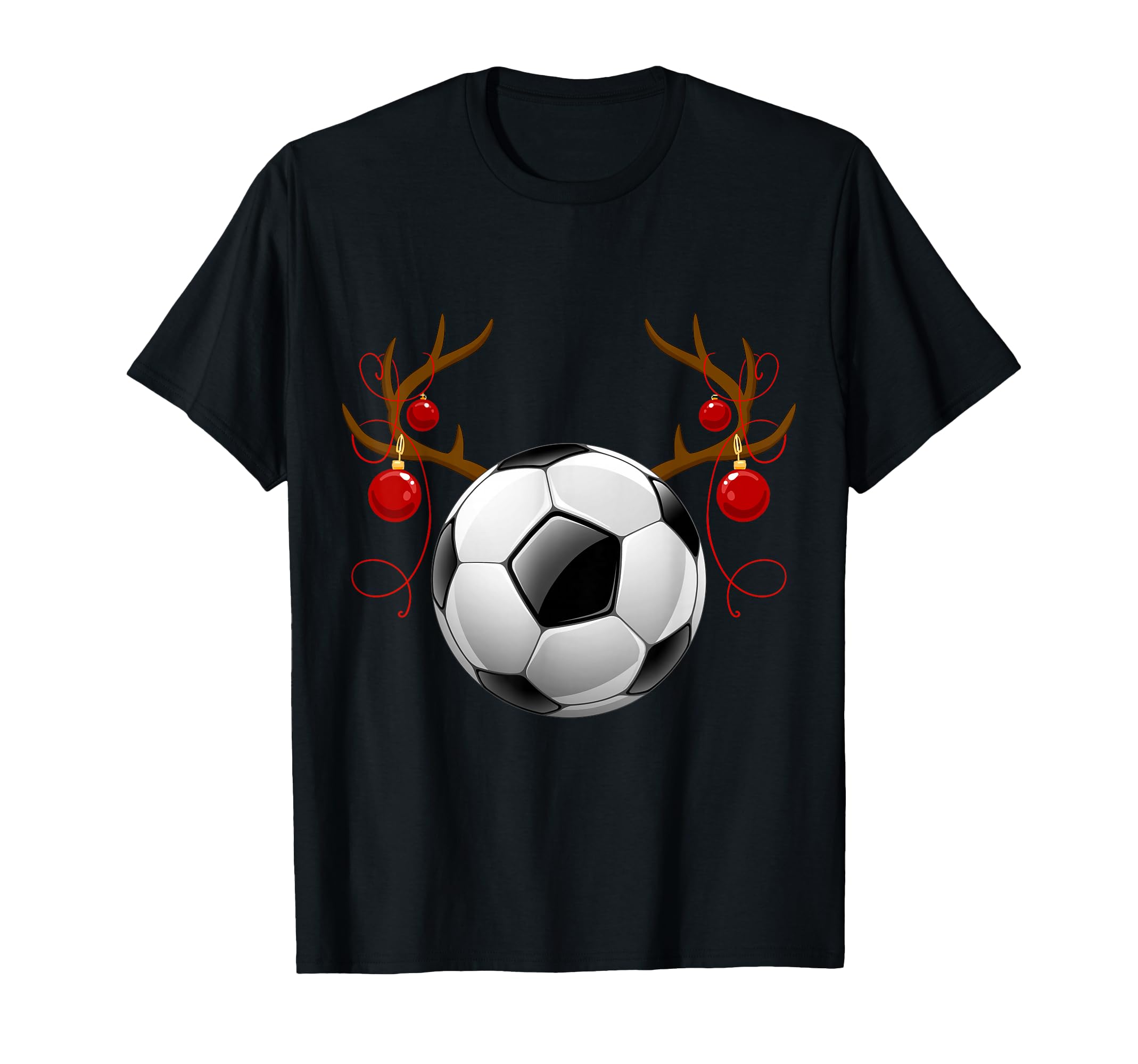 Soccer Deer Funny Soccer Doe Sports T-Shirt - Casual Everyday Wear Unisex