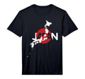 Japanese Map Flag Souvenir T-Shirt - Custom Art Print for Adults