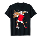 Japanese Camel Japan Flag Soccer T-Shirt - Streetwear Style Men Women