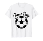 Soccer Mom Dad Parent Proud Game Day T-Shirt - Custom Art Print for Adults