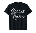 Soccer Grandmother Matching Family T-Shirt - Unique Graphic for Adults