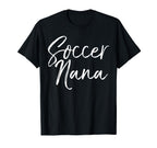 Soccer Grandmother Matching Family T-Shirt - Unique Graphic for Adults
