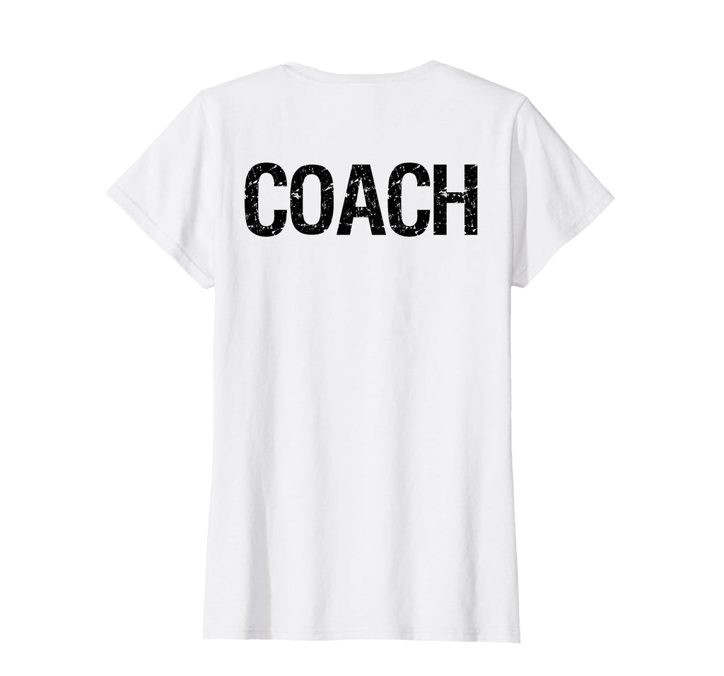 Coach Back Coaches Soccer Baseball T-Shirt - Custom Art Print Unisex