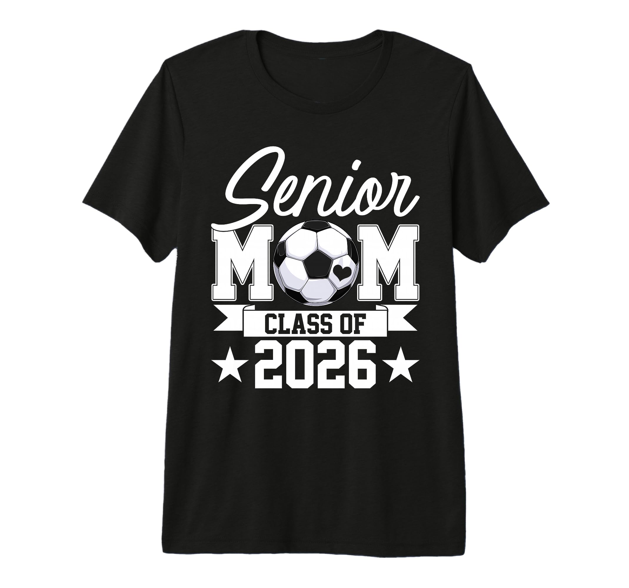 Senior Mom Class 2026 Graduate T-Shirt - Fun Novelty Design for Adults
