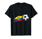 Ecuadorian National Fan Flag Sweatshirt - Graphic Print Unisex