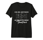 Ask Me Anything About Soccer Tactics T-Shirt - Trendy Graphic for Adults