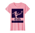 She Lives Soccer Womens T-Shirt - Minimalist Print Men Women