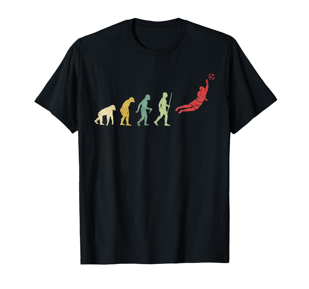 Evolution Soccer Goal Keeper T-Shirt - Graphic Print for Adults