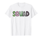 Soccer Squad Funny Soccer Birthday T-Shirt - Custom Art Print Unisex