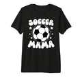 Soccer Mama Groovy Soccer Mom Soccer T-Shirt - Custom Art Print for Adults