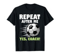 Coaching Soccer Dad Coach Soccer Coach T-Shirt - Minimalist Print Unisex
