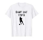Soccer Game Day Vibes Mom And Dad T-Shirt - Aesthetic Graphic Men Women