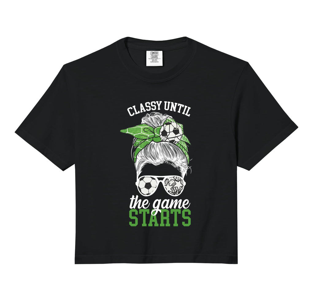 Classy Until Game Starts Game Day Hoodie - Aesthetic Graphic Men Women