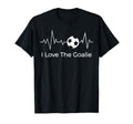 Soccer Goalkeepers I Love Goalie T-Shirt - Casual Everyday Wear for Adults