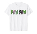 Soccer Paw Paw Funny Soccer Birthday T-Shirt - Custom Art Print Unisex