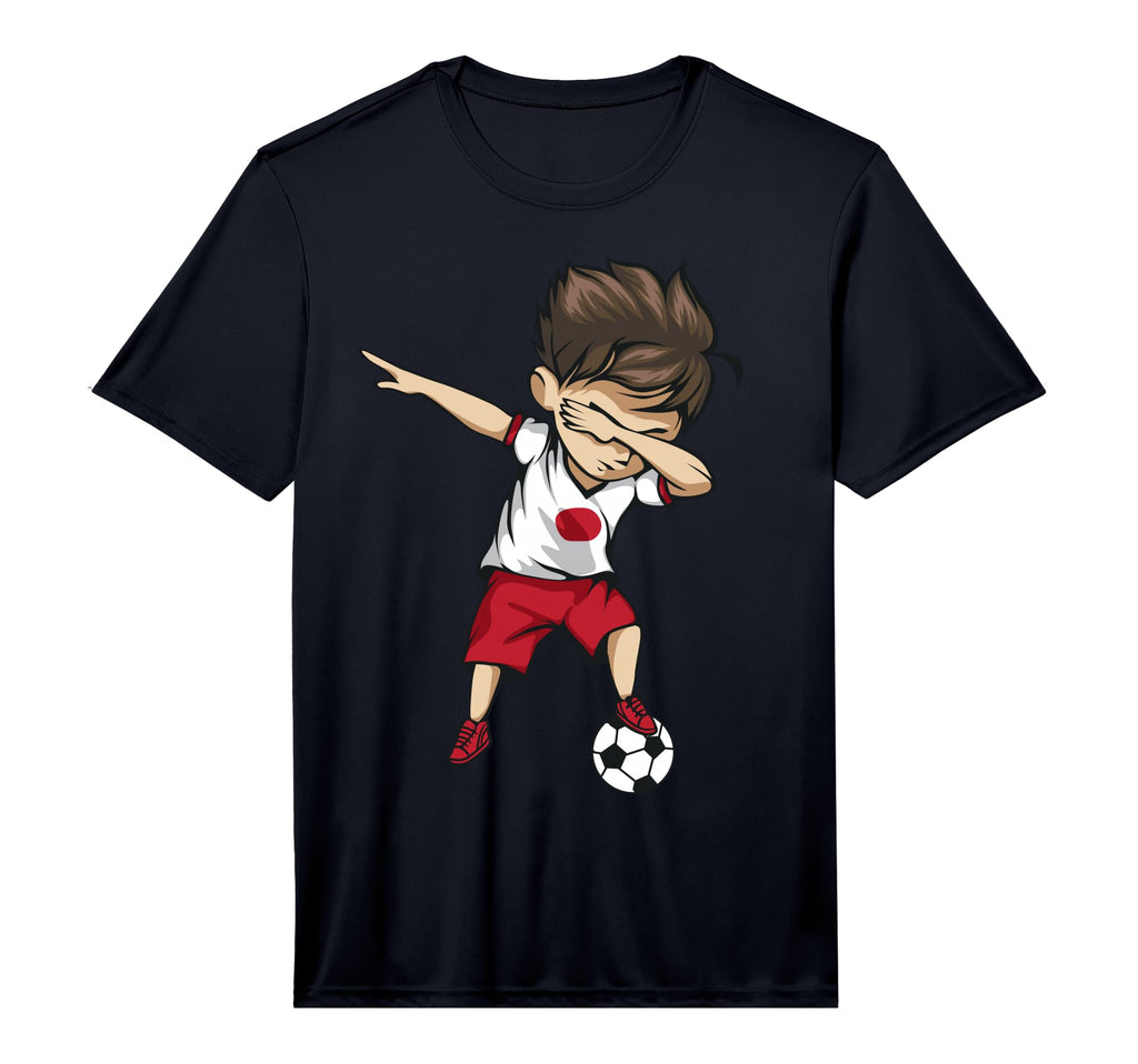 Dabbing Soccer Japan Japanese Football T-Shirt - Aesthetic Graphic Unisex
