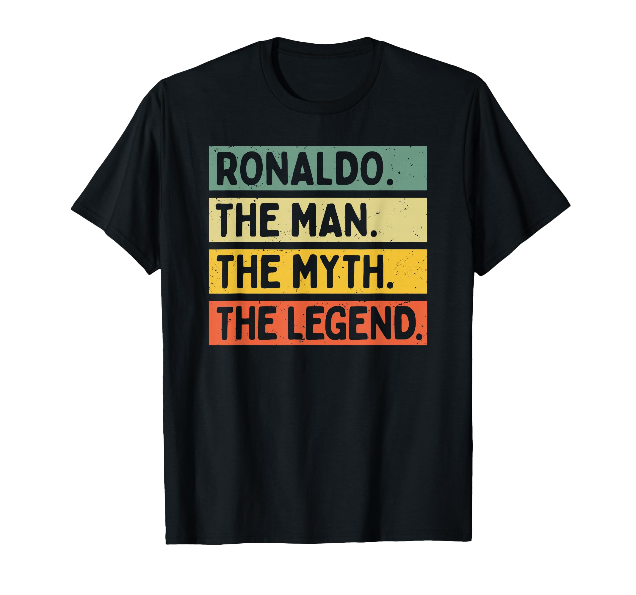 Ronaldo Myth Legend Funny T-Shirt - Casual Everyday Wear for Adults
