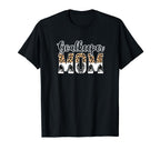 Ice Hockey Goalkeeper Mom Hockey T-Shirt - Minimalist Print Men Women