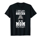 Mens I Didnt Plan Becoming Soccer T-Shirt - Aesthetic Graphic Men Women