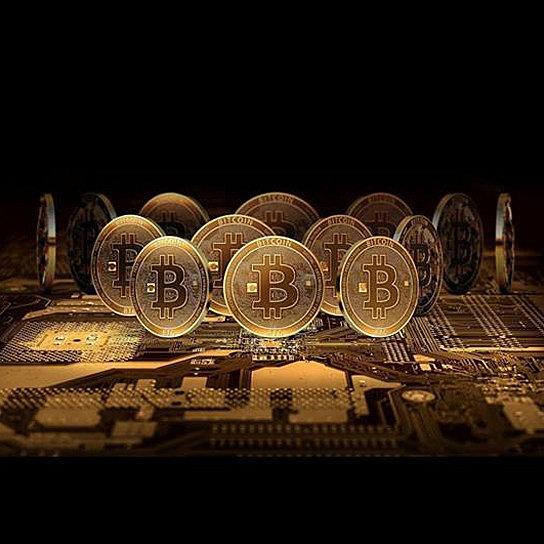Size: Single,Color: Gold - Bit Coins The Celebratory Coins In Crystal Clear Case
