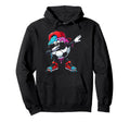 Soccer Ice Cream Drip Dabbing Hoodie - Fun Novelty Design Men Women