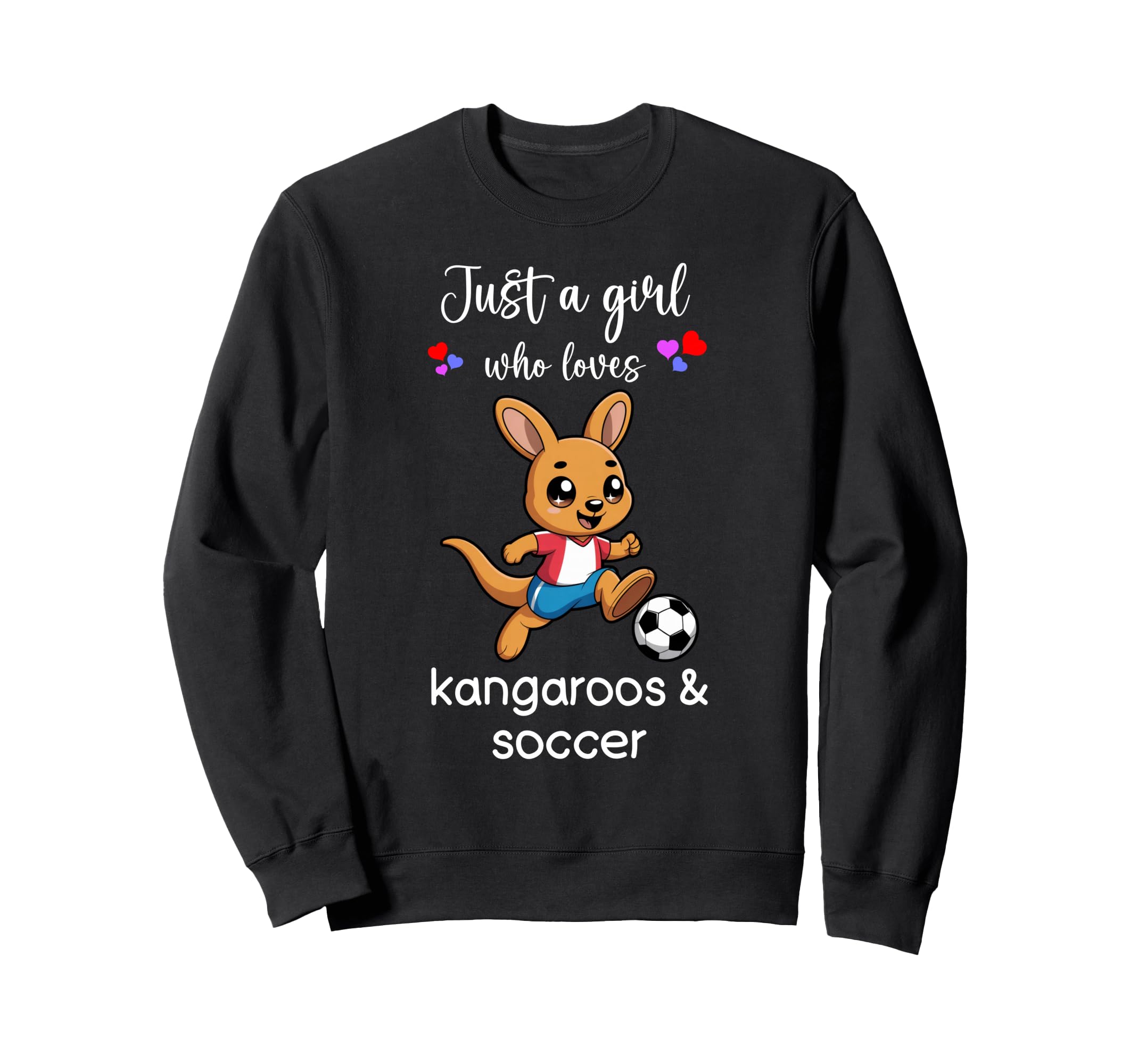 Kangaroo Soccer Kangaroo Soccer Sweatshirt - Novelty Apparel Men Women