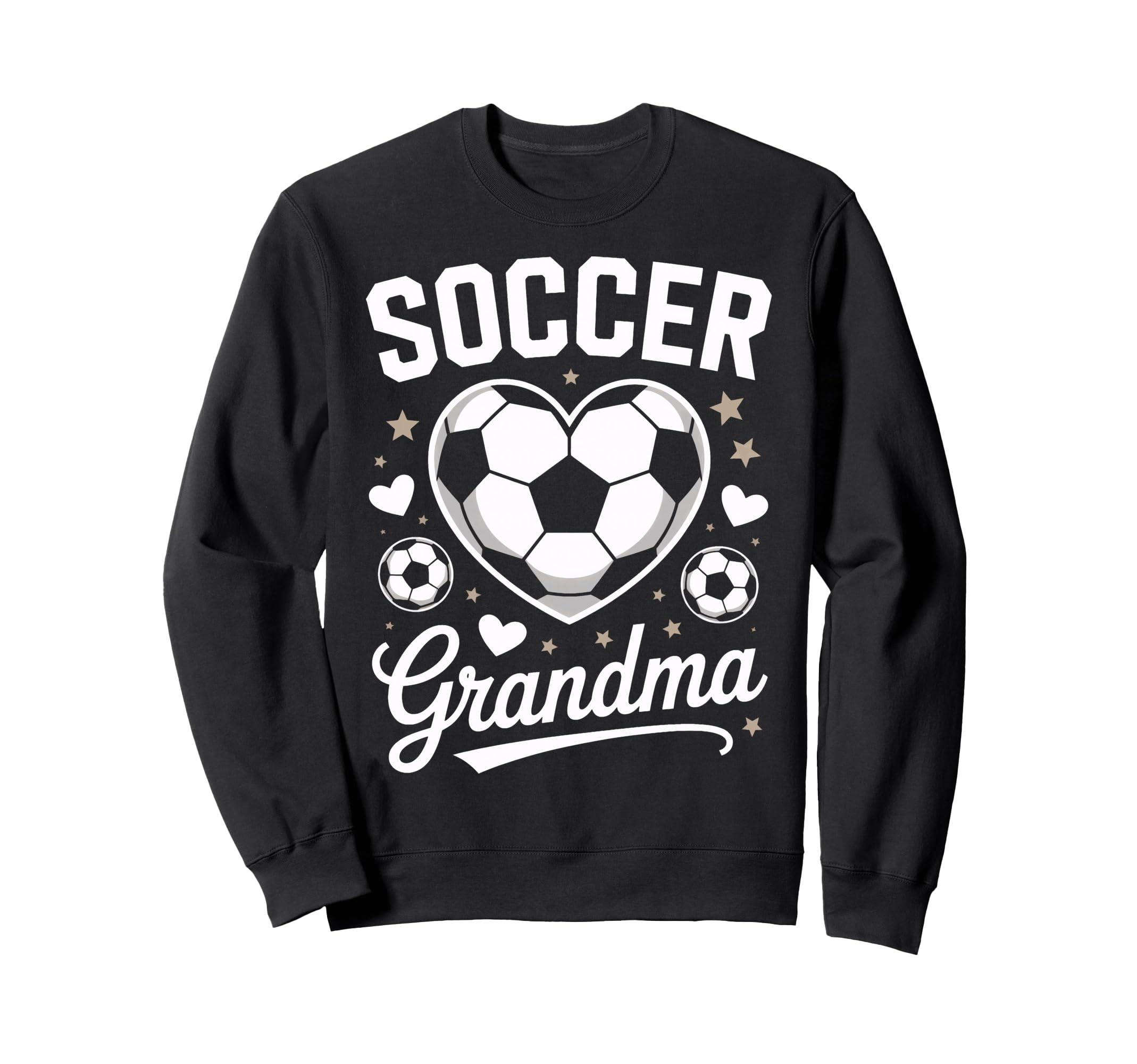 Soccer Grandma Proud Soccer Fan Sweatshirt - Fun Novelty Design Unisex