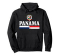 Panama Flag Pride Panamanian Hispanic Hoodie - Novelty Apparel for Adults