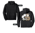 Soccer Sloth Hoodie - Graphic Print for Adults