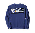 Softball Family Mom Dad Sweatshirt - Casual Everyday Wear for Adults