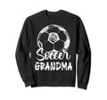 Soccer Grandma Family Matching Sweatshirt - Minimalist Print for Adults